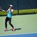 Women's singles finalist Kanae Watanabe hits a ball in the Ann Arbor City Tennis Tournament on Sunday, July 14. Daniel Brenner I AnnArbor.com